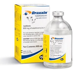 DRAXXIN 100 mg/ml  Antiinfeccioso en solución inyectable para ganado Bovino