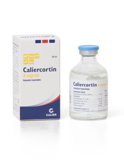 CALIERCORTIN 4 mg/ml Solución Inyectable Antiinflamatorio esteroide en solución inyectable