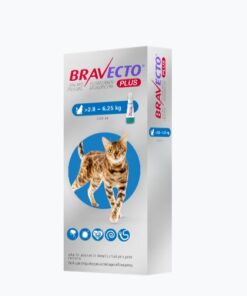 BRAVECTO® PLUS Solución para Unción Dorsal Puntual para Gatos