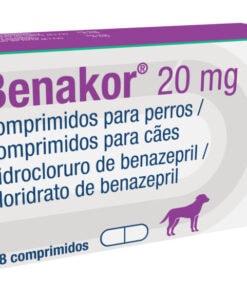 BENAKOR DOG 5MG 98 COMPRIMIDOS | Tratamiento sintomático de la insuficiencia cardíaca