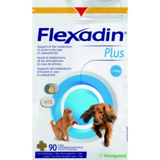 FLEXADIN PLUS MIN 30 COMPRIMIDOS | PARA LAS ARTICULACIONES DE PERROS CON ARTROSIS