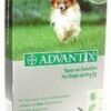 Advantix Antiparasitario para uso cutáneo que contiene imidacloprid y permetrina. Actúa como insecticida.  comprar advantix online, buy advantix online