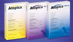 ATOPICA  para el tratamiento de la dermatitis atópica crónica en perros.