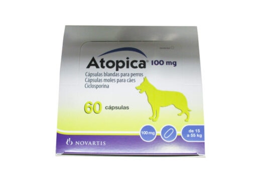 ATOPICA para el tratamiento de la dermatitis atópica crónica en perros.