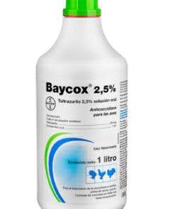 BAYCOX AVES 2,5% 1 Litro