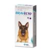 BRAVECTO PERRO 250MG 4,5-10KG COMPRIMIDO | Tratamiento de infestaciones de garrapatas y pulgas en perros.