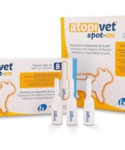 ATOPIVET SPOT-ON 8 PIPETAS | Recupera la integridad de la piel