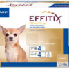 EFFITIX 4 PIPETAS 10-20KG | ANTIPARASITARIO EXTERNO PARA PERROS.