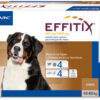 EFFITIX 4 PIPETAS 10-20KG | ANTIPARASITARIO EXTERNO PARA PERROS.