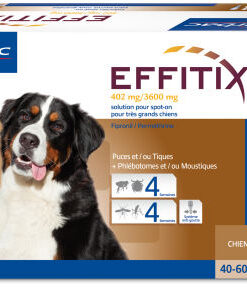 EFFITIX 4 PIPETAS 10-20KG | ANTIPARASITARIO EXTERNO PARA PERROS.