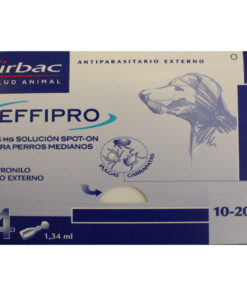 EFFIPRO 402MG SPOT ON PERRO +40 KG 4 Pipetas | Antiparasitario externo en solución tópica