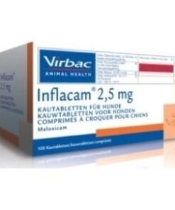 INFLACAM 1 mg/2,5 mg Comprimidos masticables para Perros Antiinflamatorio no esteroideo