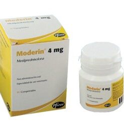 MODERIN Antiinflamatorio esteroide en comprimido oral