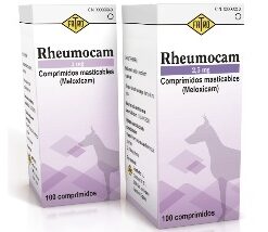 Rheumocam 2,5 mg  antiinflamatrio en comprimidos masticables para perros