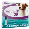 VECTRA 3D PERRO 10-25 Kg 3PIPETAS | Antiparasitario externo en solución spot-on