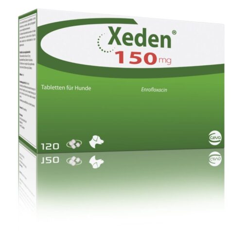 XEDEN® Comprimidos Enrofloxacino en comprimidos divisibles para perros y gatos