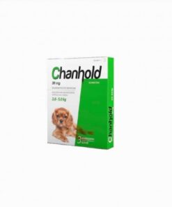 CHANHOLD 30 MG 3 PIPETAS PARA LA DISPARASITACION EXTERNA EN PERROS