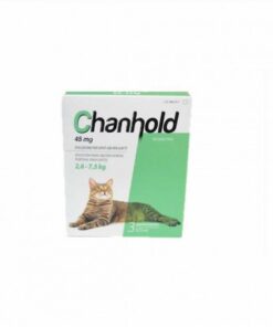 CHANHOLD 45 MG 3 PIPETAS PARA LA DISPARASITACION EXTERNA EN GATOS