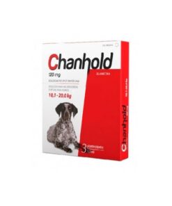 CHANHOLD 120 MG 3 PIPETAS PARA LA DISPARASITACION EXTERNA EN PERROS