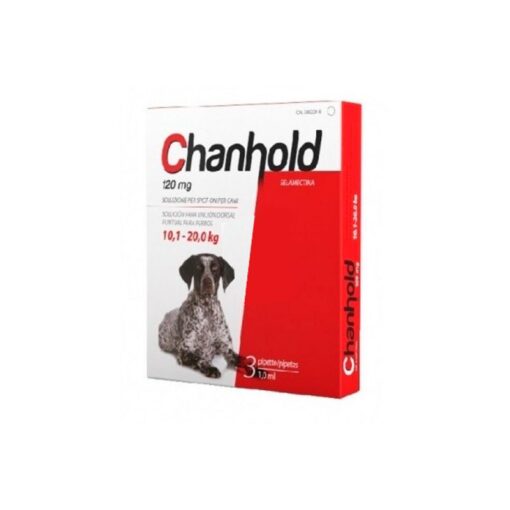 CHANHOLD 120 MG 3 PIPETAS PARA LA DISPARASITACION EXTERNA EN PERROS