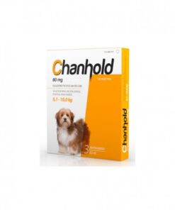 CHANHOLD 60 MG 3 PIPETAS PARA LA DISPARASITACION EXTERNA EN PERROS