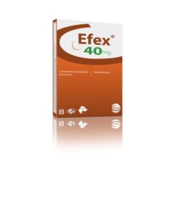 EFEX 40 MG PERRO 8 COMP.