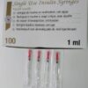 Jeringas de insulina de 1ml caja con 4 unidaded con tapa roja e1611229472124 1