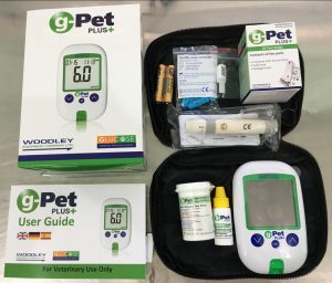 KIT GLUCOMETRO G PET PLUS