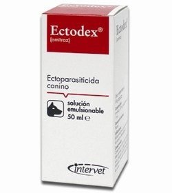ECTODEX Antiparasitario insecticida-acaricida en emulsión tópica