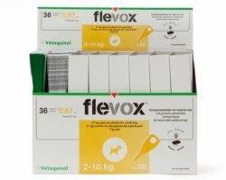 FLEVOX PERRO 2-10 KG 36 PIPETA | ANTIPARASITARIO EXTERNO PARA PERROS
