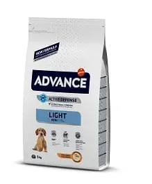 Pienso Light para Perros Pequeños: Advance Canine Adult Mini Pollo 3kg