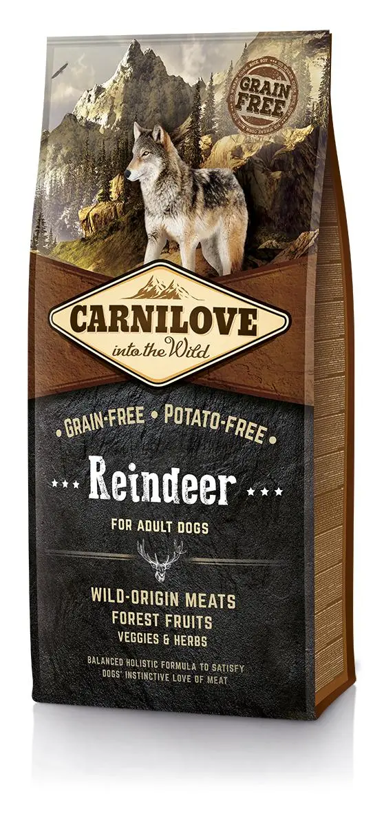 Pienso Carnilove Canine Adulto Reno 12kg: Nutrición Premium para Perros