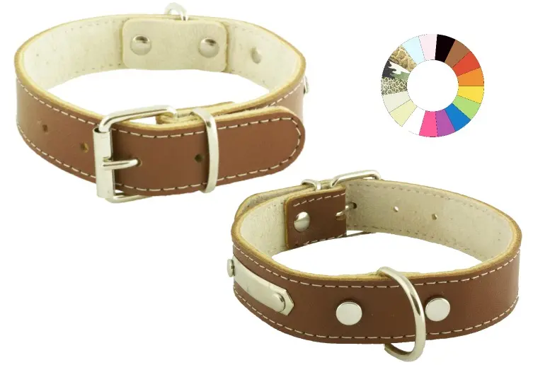 Collar Mountain Blanco Ajustable 44-53 cm: Elegancia y Comodidad para tu Mascota
