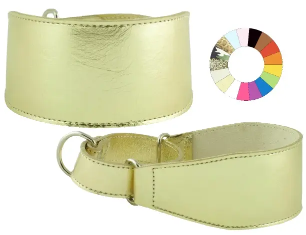 Collar Martingale Azul para Galgo: Ajustable 30-40 cm, Modelo L400 A60