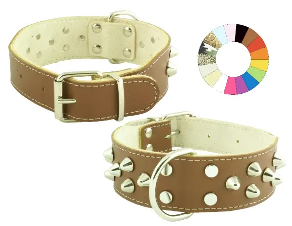 Collar Ajustable para Bulldog CO3F Fucsia 45-54 cm - Resistente y Elegante