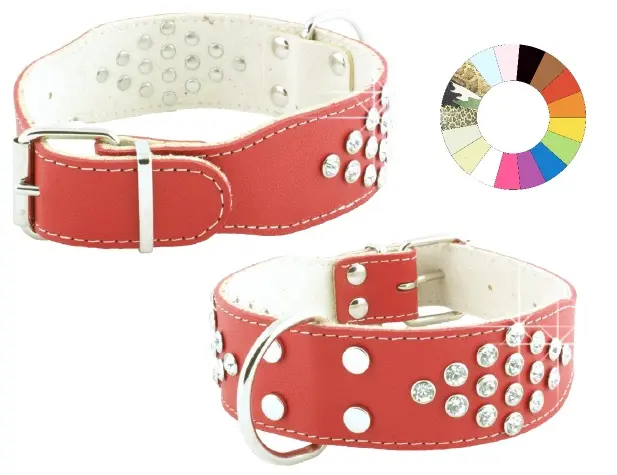 Collar Ajustable para Bulldog Fantasía NJ 35-44 cm - Resistente y Elegante