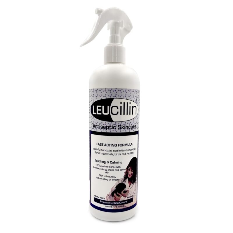 Leucillin 500 ml | desinfectante antimicrobiano y virucida para la piel más versátil del mercado