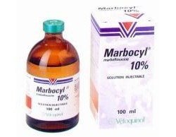 MARBOCYL 2% SOLUCION INYECTABLE 250ML