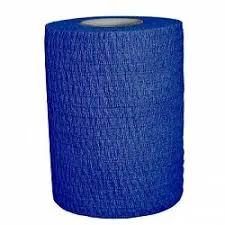 VENDA ELASTICA ARLAN COHESIVE 5CM X 4,5MM AZUL 15UD