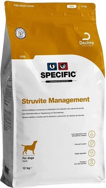 Alimento para Perros Adultos: SPECIFIC CANINE CCD Manejo de Estruvita 12KG