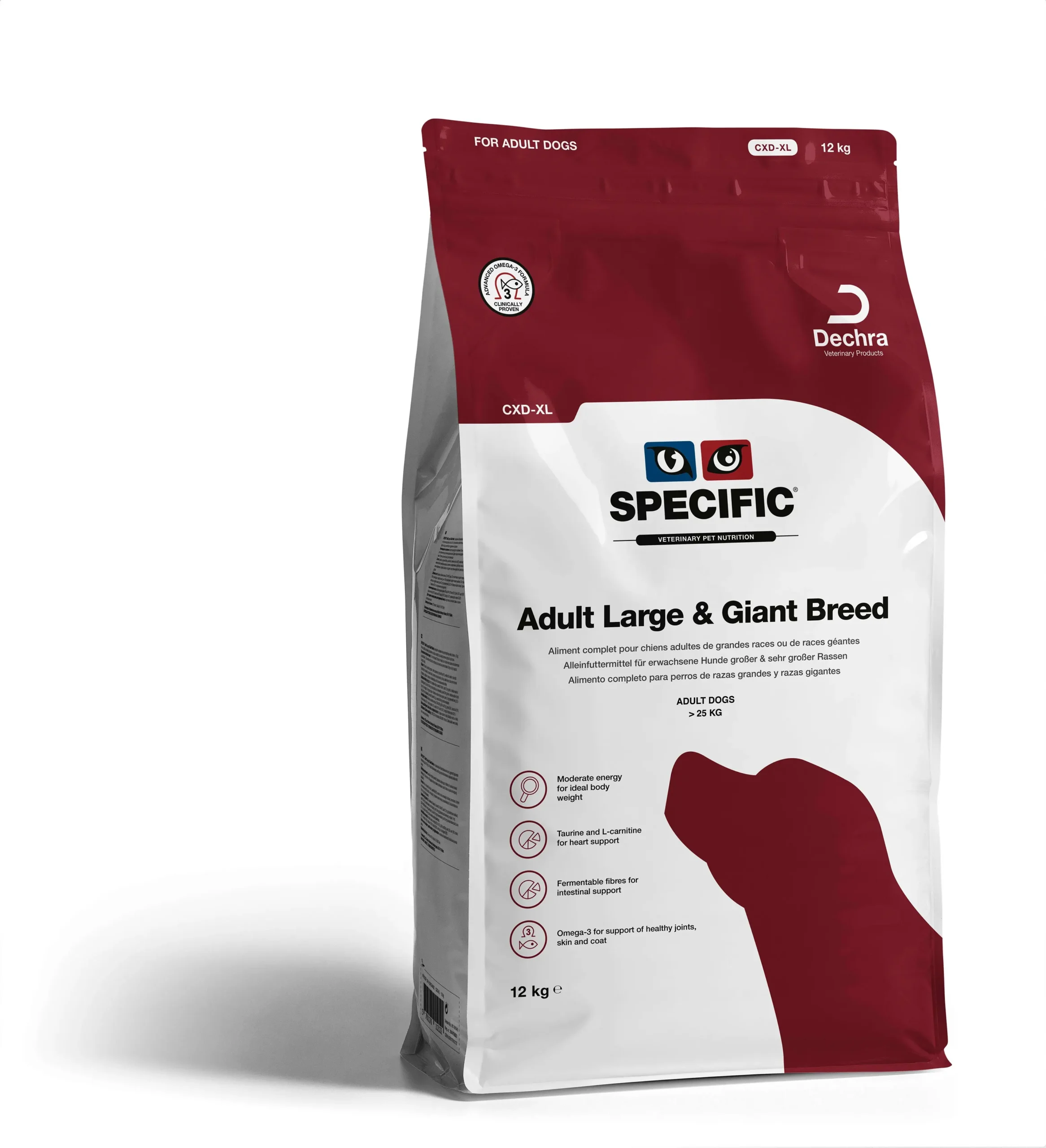 Alimento para Perros Grandes: SPECIFIC Canine Adult CXD-XL 12kg - Nutrición Óptima para Razas Gigantes
