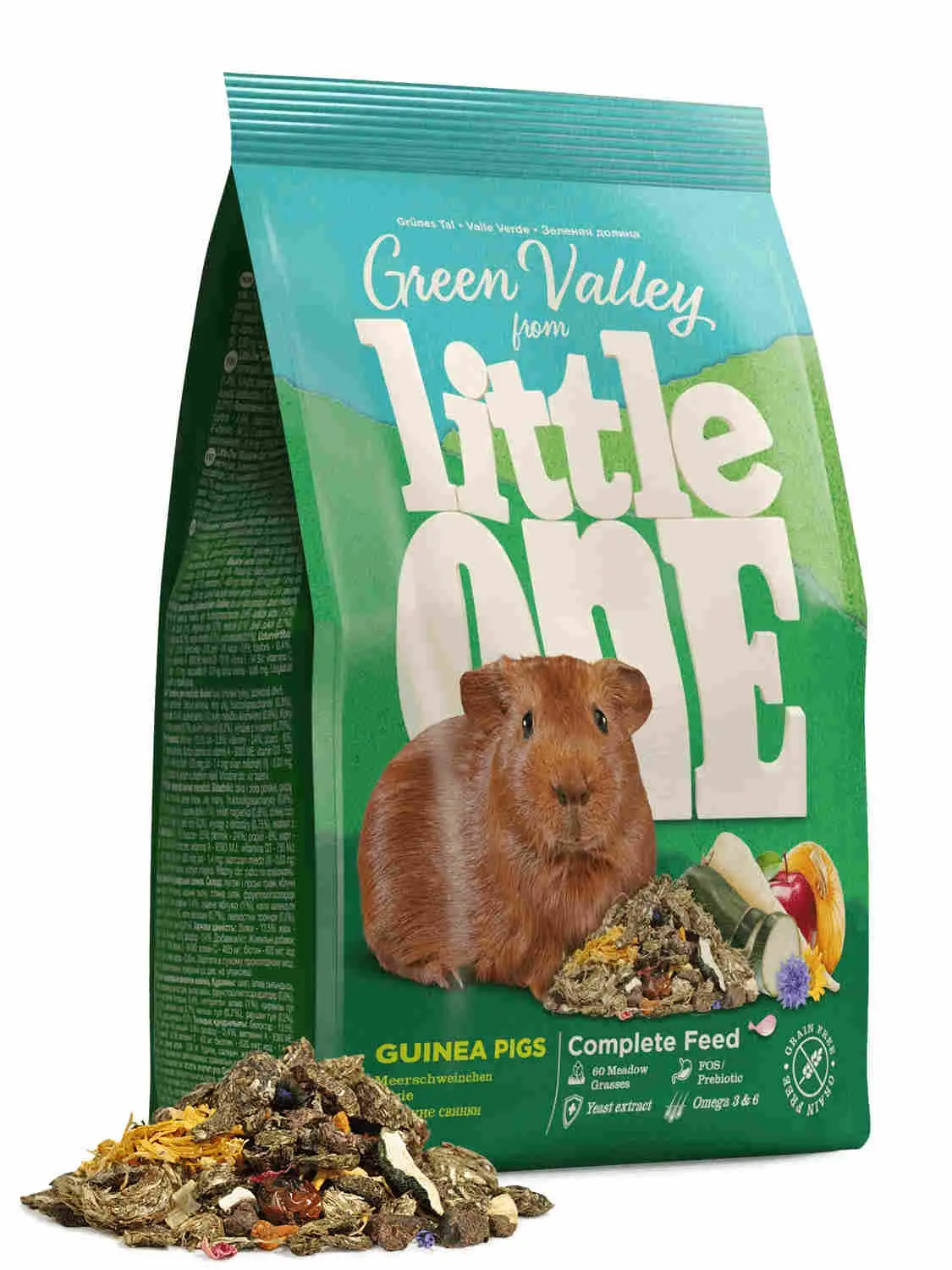 LITTLEONE GREENVALLEY FIBRA ALIMENT C.DE INDIAS 15KG (NDR)