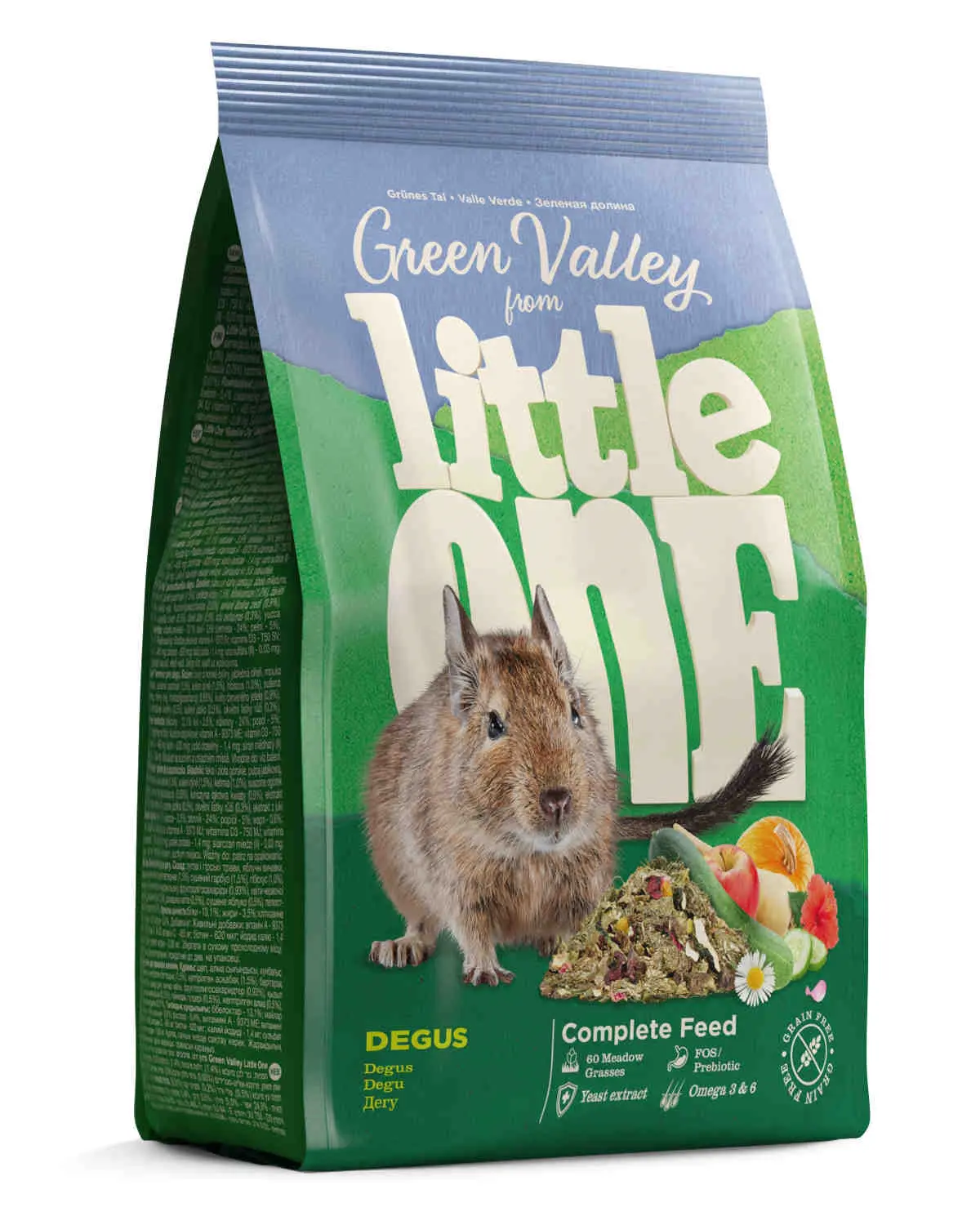 LITTLEONE GREENVALLEY HIERBAS PARA DEGUS 750GR