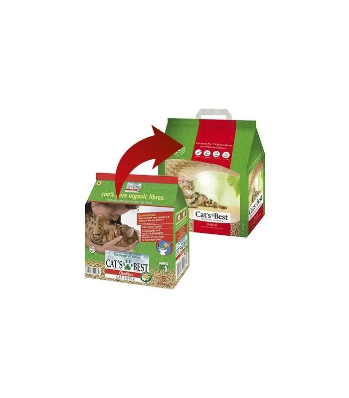 CAT'S BEST ORIGINAL 10L 4,3 KG LECHO VEGETAL
