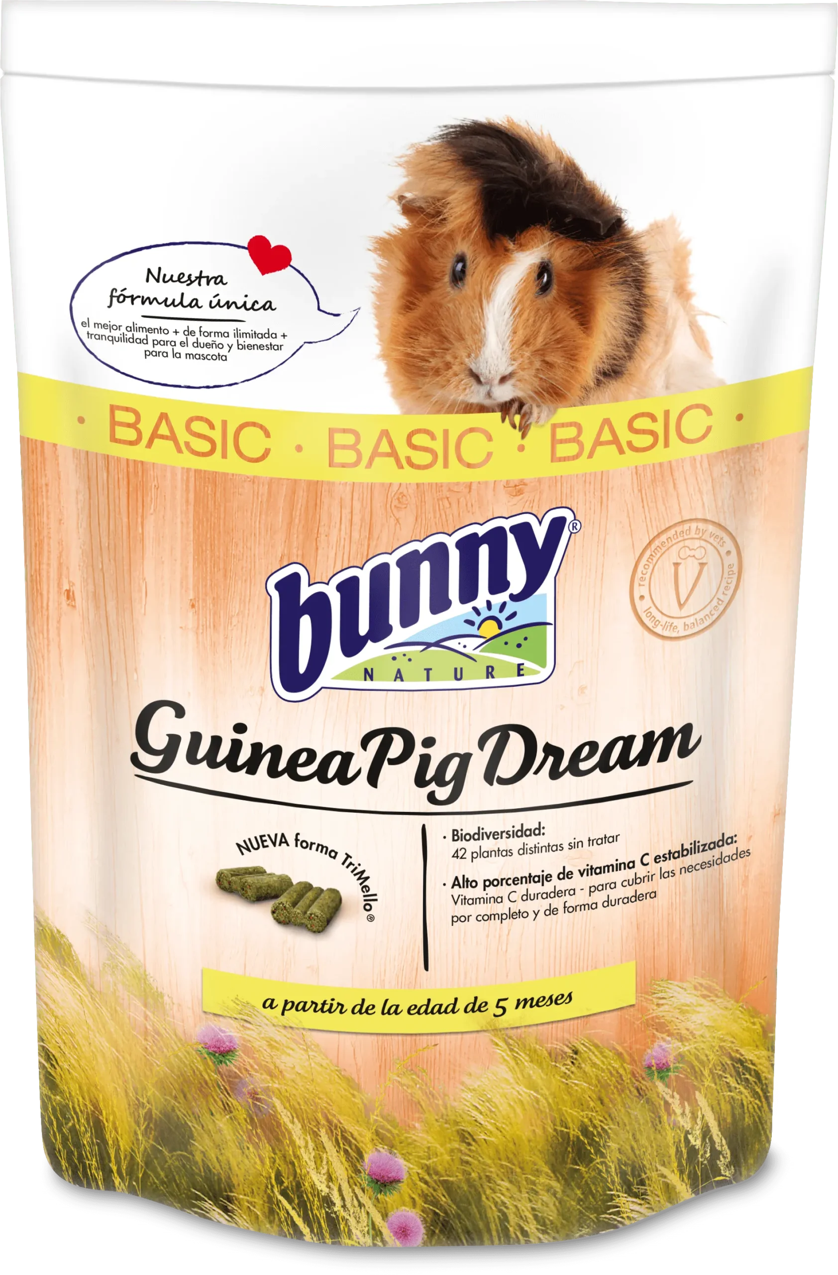 BUNNY ALIMENTO SUENO BASICO COBAYA 1.5KG