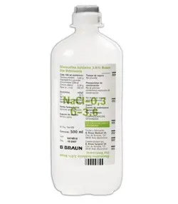 GLUCOSALINO Isot 3,6% 10x500 ml