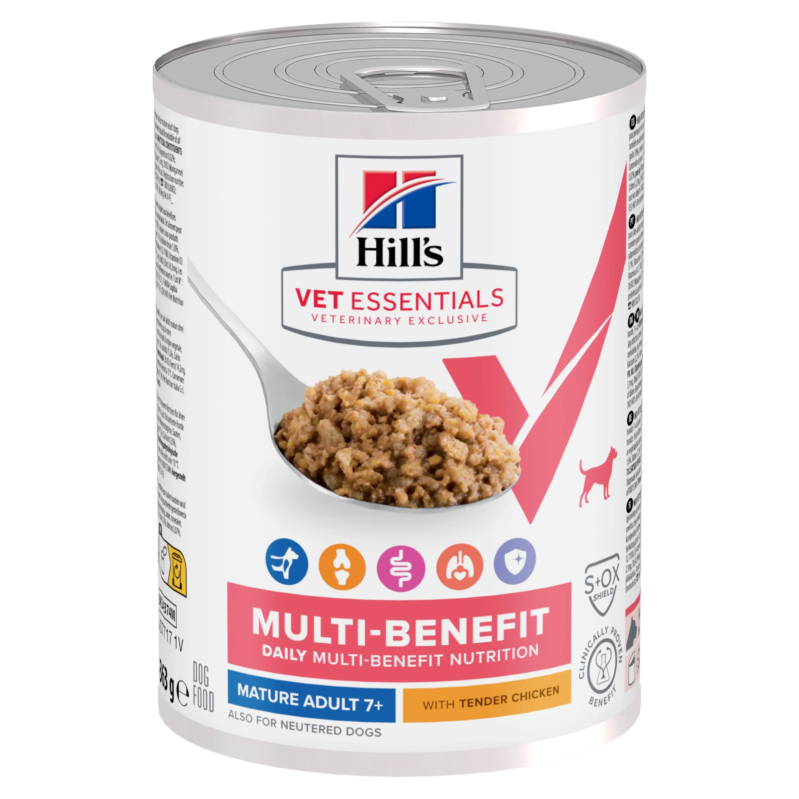 Comida para Perros Senior Hill’s VetEss MultiBenefit 12x363g – Salud Óptima