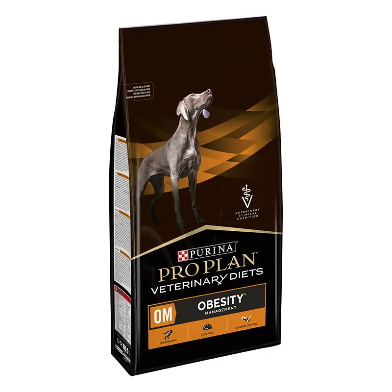 PRO PLAN VET Canine OM Obesity Management 12kg: Control de Peso para Perros