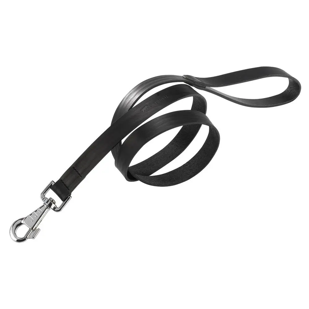 Correa de Cuero Natural Negra FERPLAST G10 100 para Mascotas