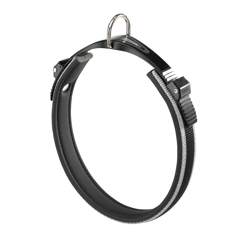 Collar para Perros FERPLAST Ergocomfort C25 60 Gris - Comodidad y Estilo